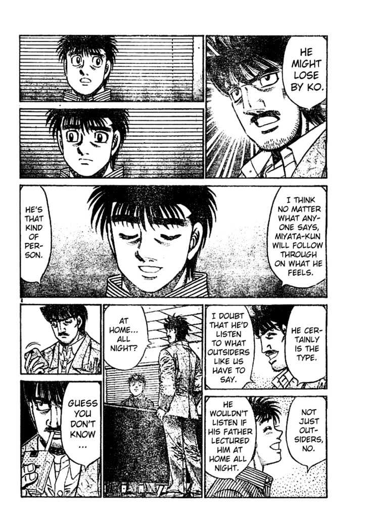 Hajime no Ippo Chapter 753 page 4 - Chapter 753 : As the challenger