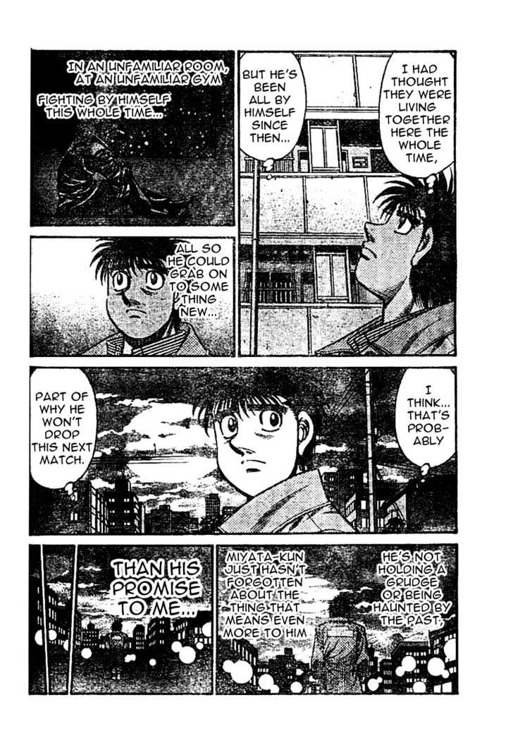 Hajime no Ippo Chapter 753 page 8 - Chapter 753 : As the challenger