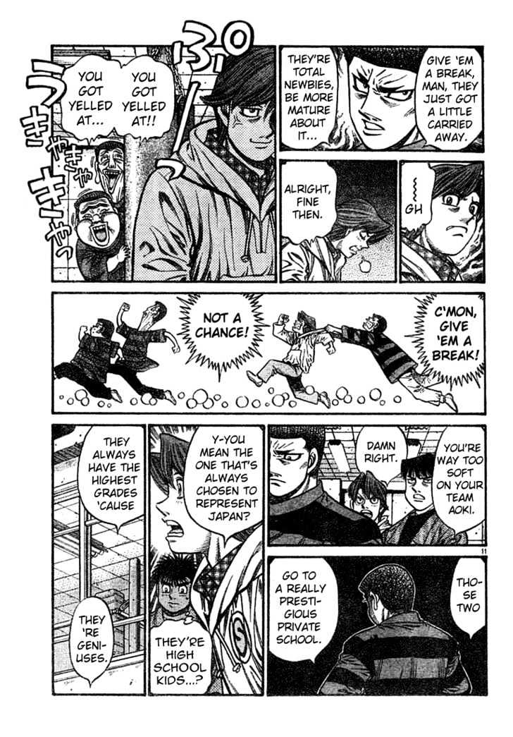 Hajime no Ippo Chapter 755 page 10 - Chapter 755 : Red * Yellow * Blue