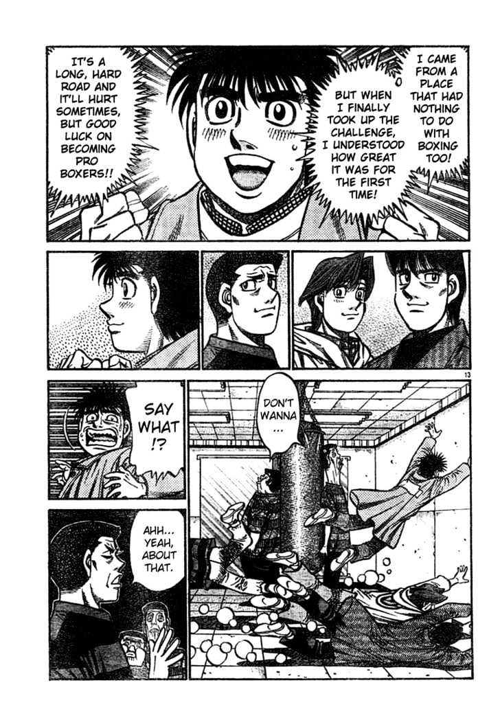 Hajime no Ippo Chapter 755 page 12 - Chapter 755 : Red * Yellow * Blue