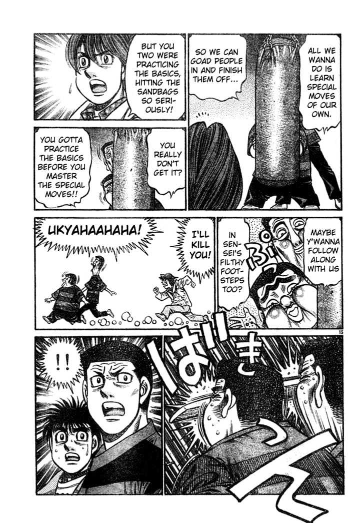 Hajime no Ippo Chapter 755 page 14 - Chapter 755 : Red * Yellow * Blue