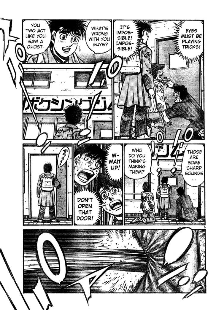 Hajime no Ippo Chapter 755 page 5 - Chapter 755 : Red * Yellow * Blue