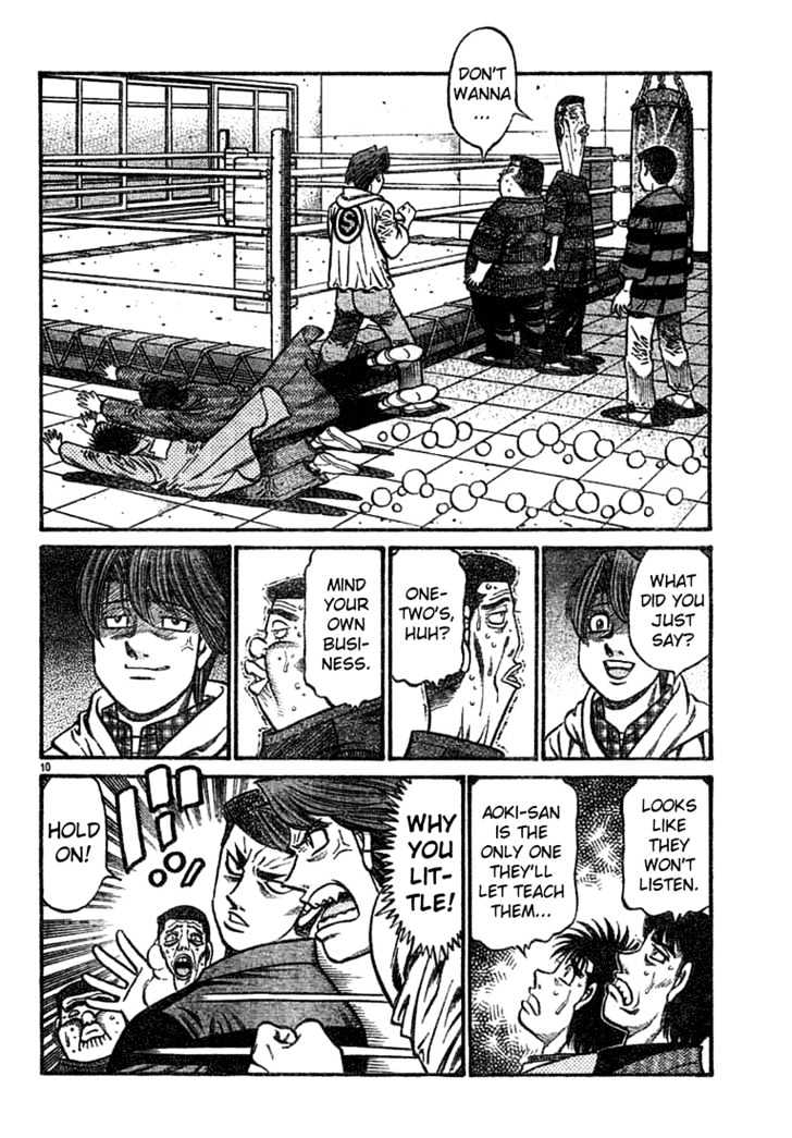 Hajime no Ippo Chapter 755 page 9 - Chapter 755 : Red * Yellow * Blue
