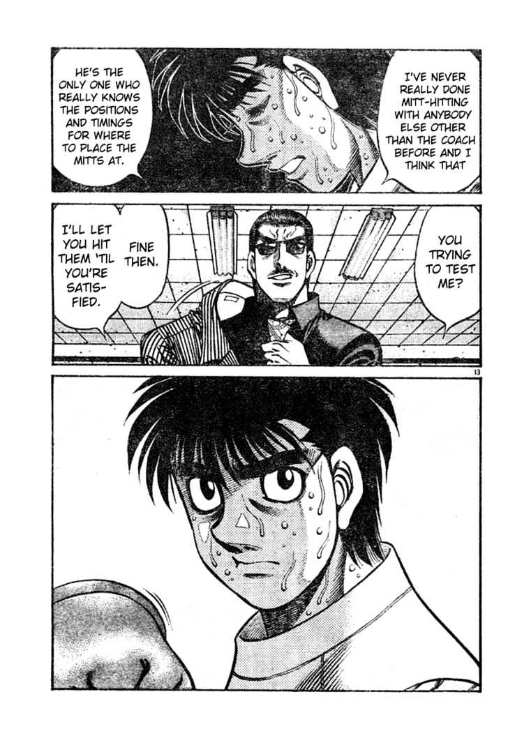 Hajime no Ippo Chapter 756 page 13 - Chapter 756 : The mysterious trainer
