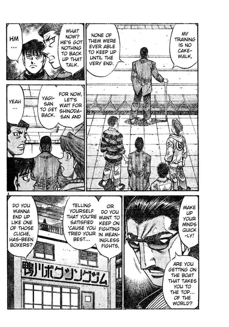 Hajime no Ippo Chapter 756 page 4 - Chapter 756 : The mysterious trainer