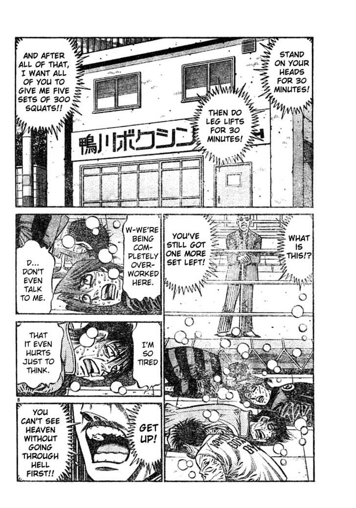Hajime no Ippo Chapter 756 page 8 - Chapter 756 : The mysterious trainer