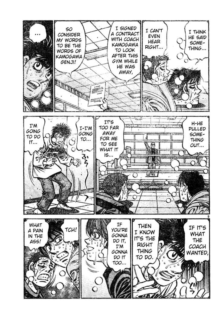 Hajime no Ippo Chapter 756 page 9 - Chapter 756 : The mysterious trainer