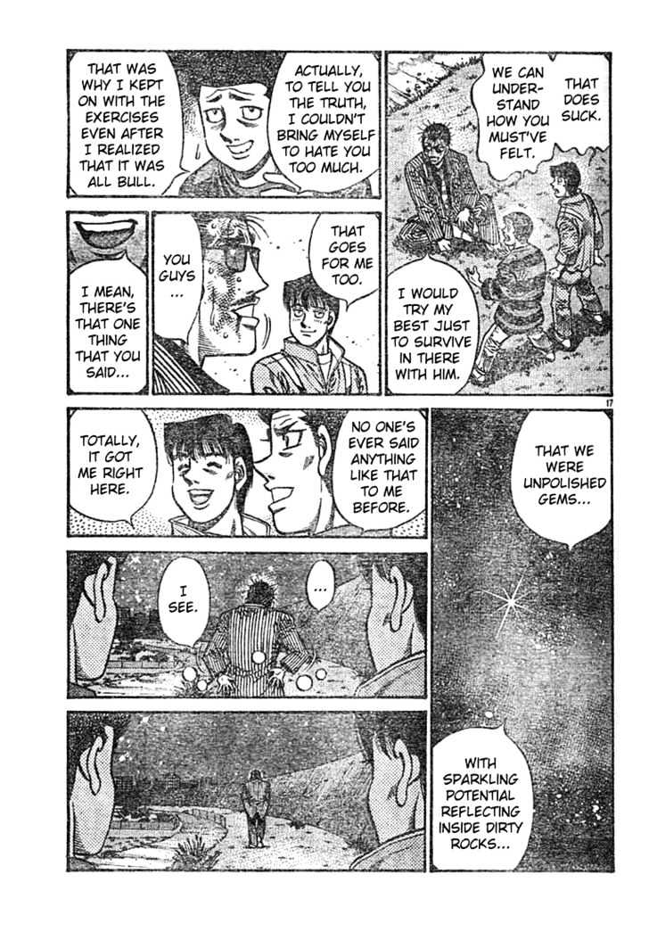 Hajime no Ippo Chapter 757 page 17 - Chapter 757 : Seeking it with him