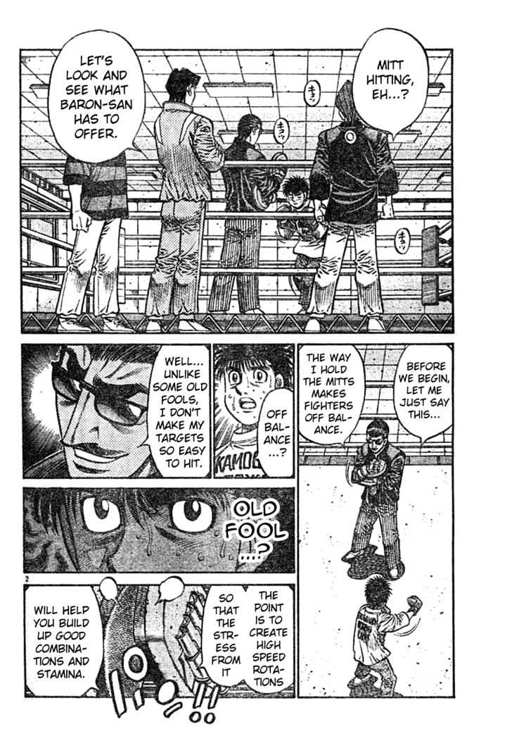 Hajime no Ippo Chapter 757 page 2 - Chapter 757 : Seeking it with him
