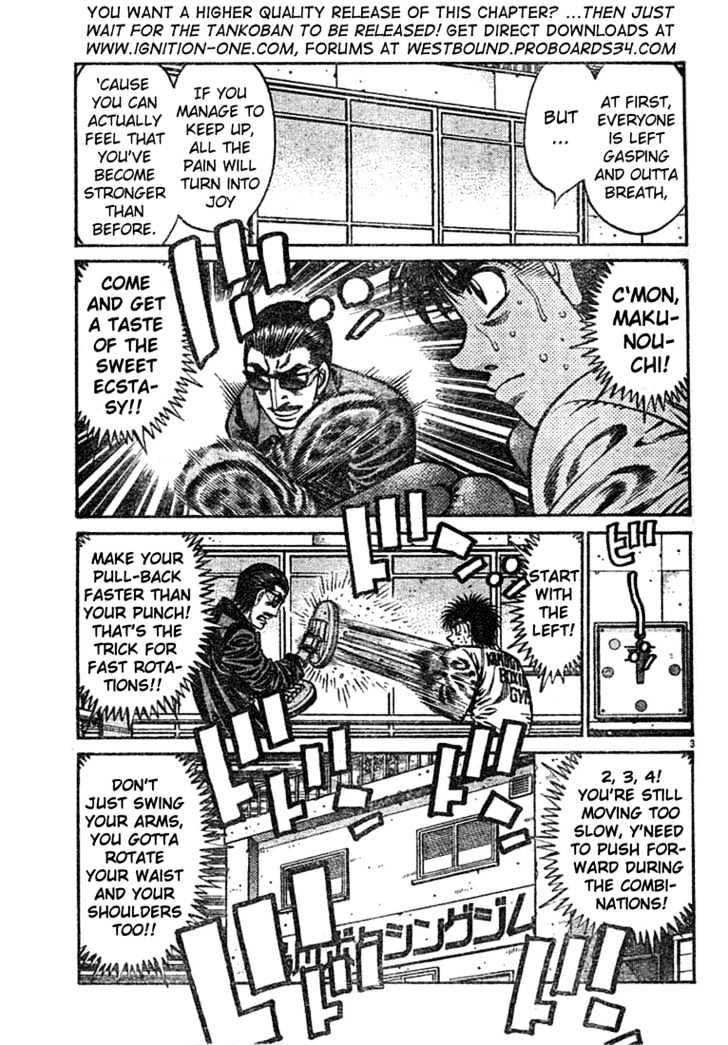 Hajime no Ippo Chapter 757 page 3 - Chapter 757 : Seeking it with him