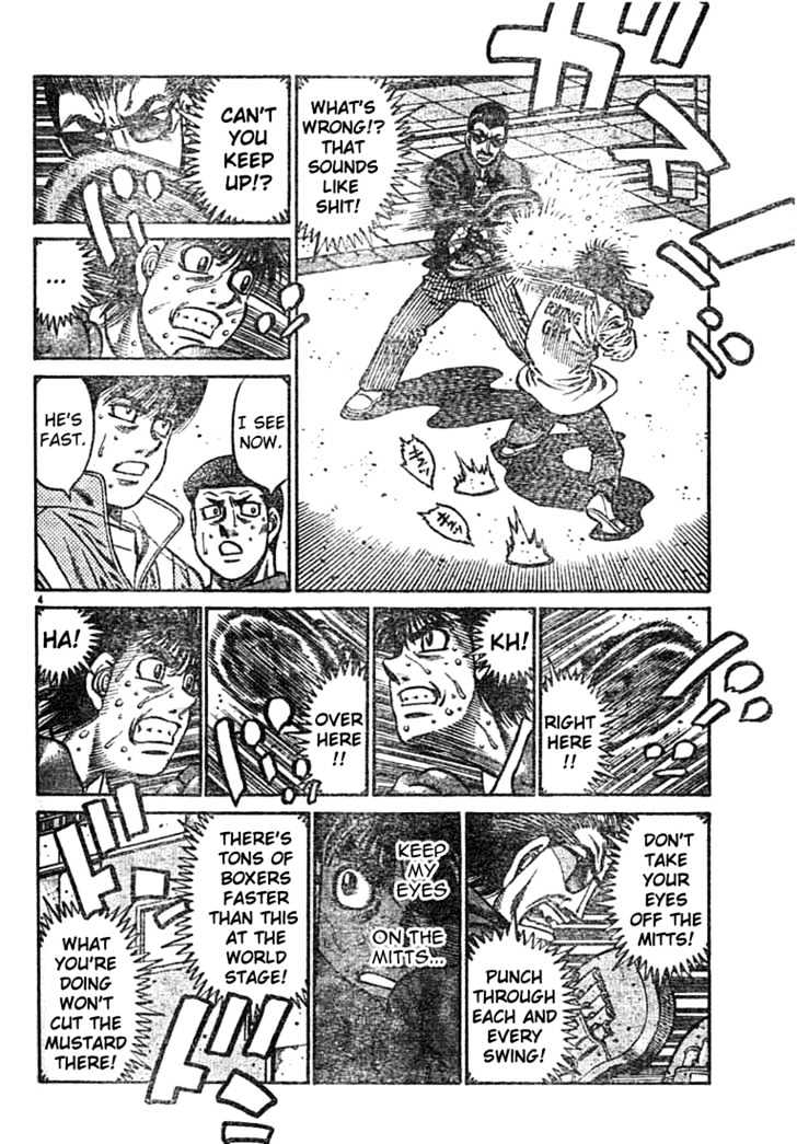 Hajime no Ippo Chapter 757 page 4 - Chapter 757 : Seeking it with him