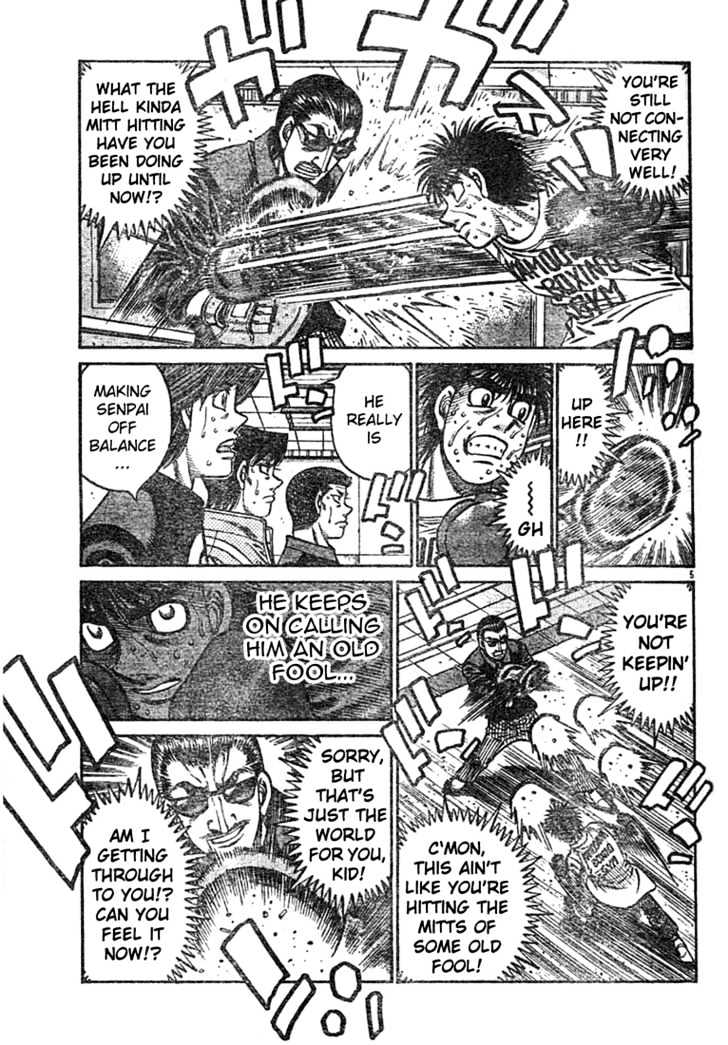 Hajime no Ippo Chapter 757 page 5 - Chapter 757 : Seeking it with him