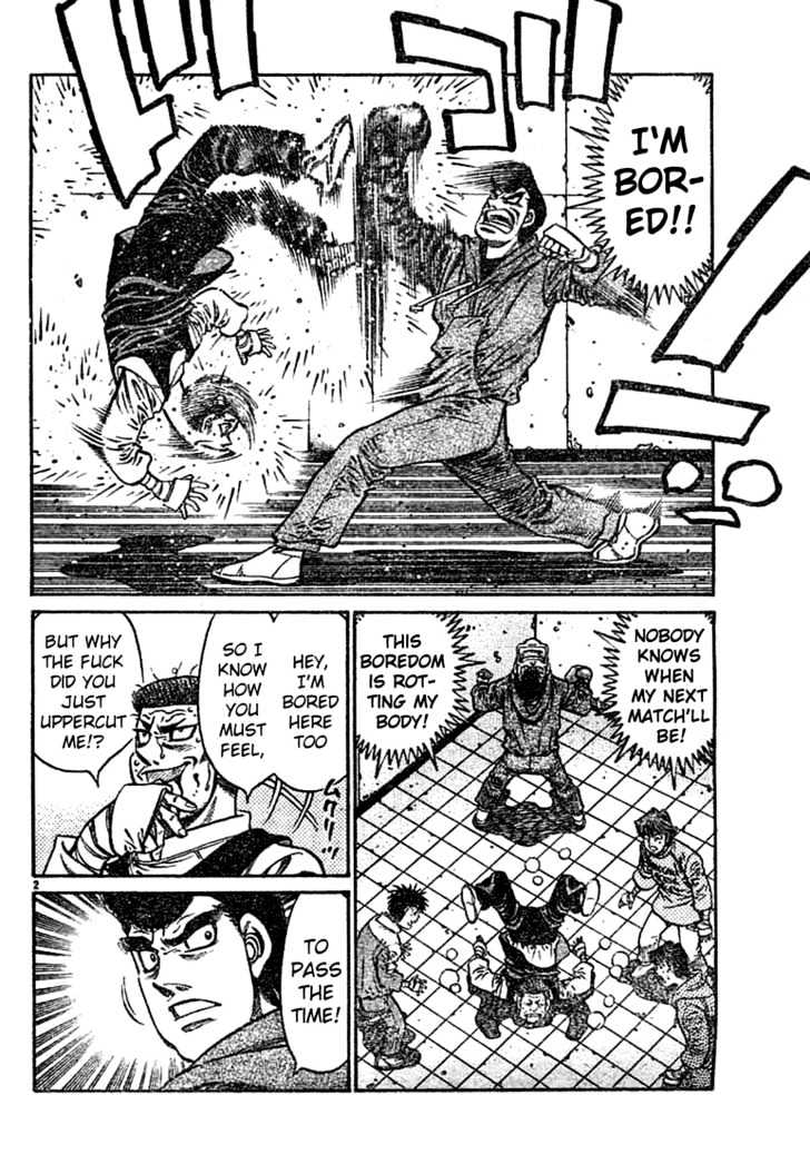 Hajime no Ippo Chapter 758 page 2 - Chapter 758 : The man known as the magician