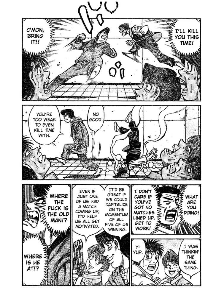 Hajime no Ippo Chapter 758 page 3 - Chapter 758 : The man known as the magician