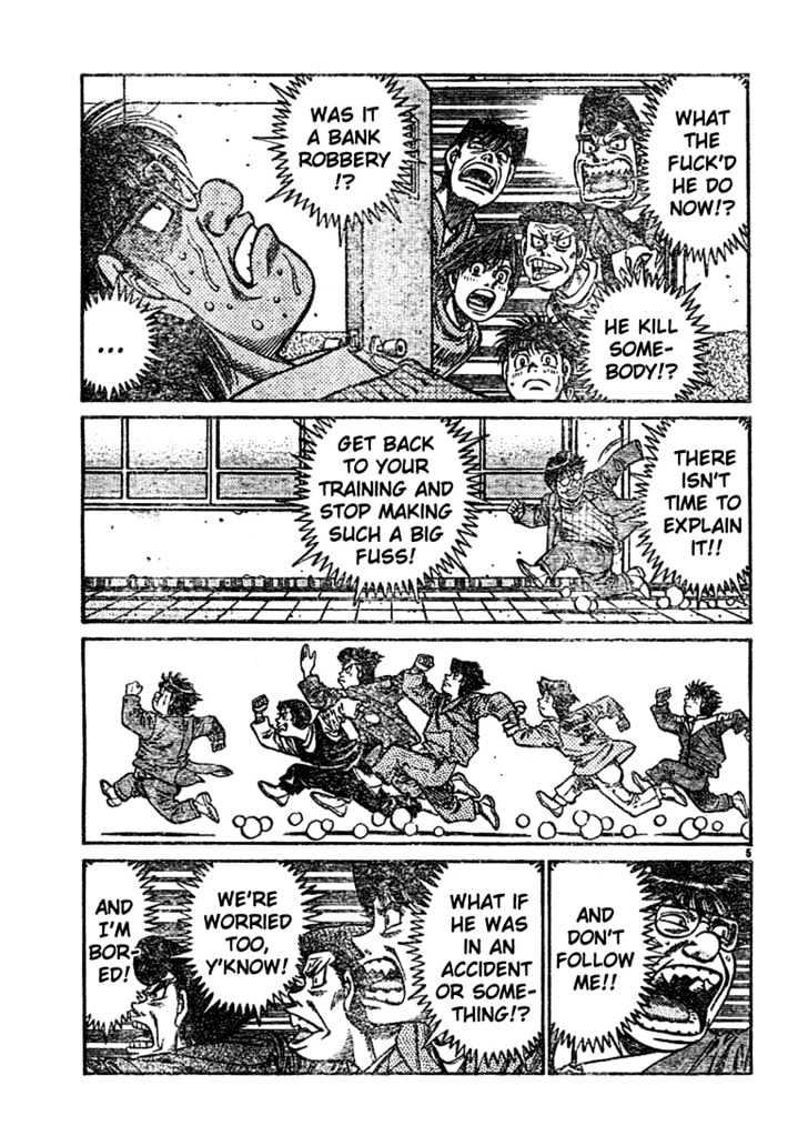 Hajime no Ippo Chapter 758 page 5 - Chapter 758 : The man known as the magician