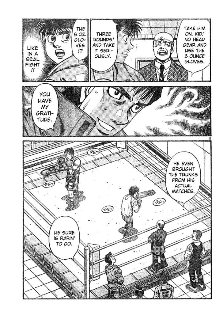 Hajime no Ippo Chapter 759 page 11 - Chapter 759 : Dojo challenge