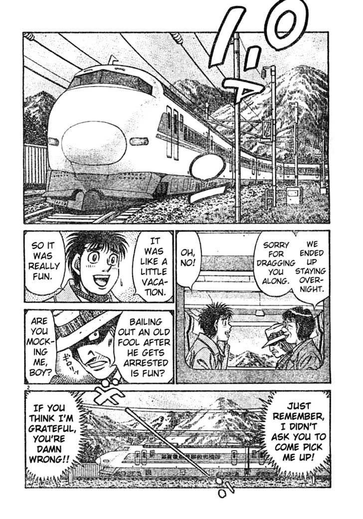 Hajime no Ippo Chapter 759 page 2 - Chapter 759 : Dojo challenge