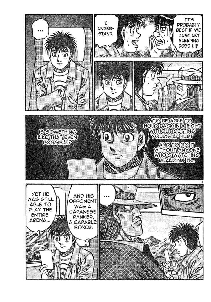 Hajime no Ippo Chapter 759 page 3 - Chapter 759 : Dojo challenge