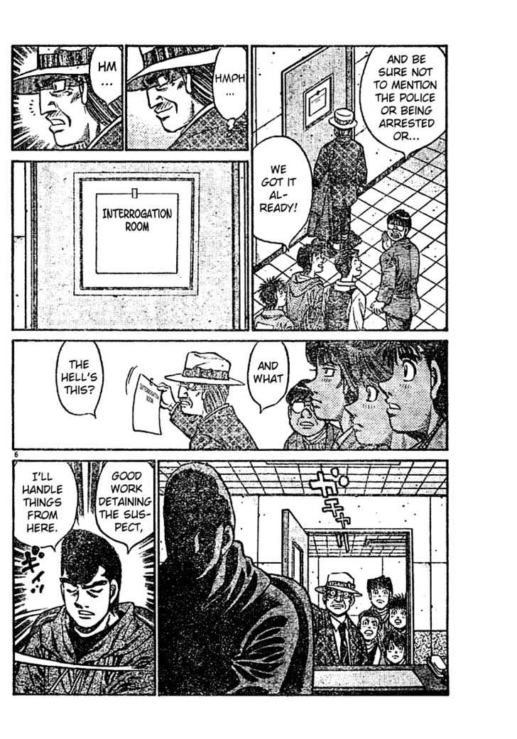 Hajime no Ippo Chapter 759 page 6 - Chapter 759 : Dojo challenge