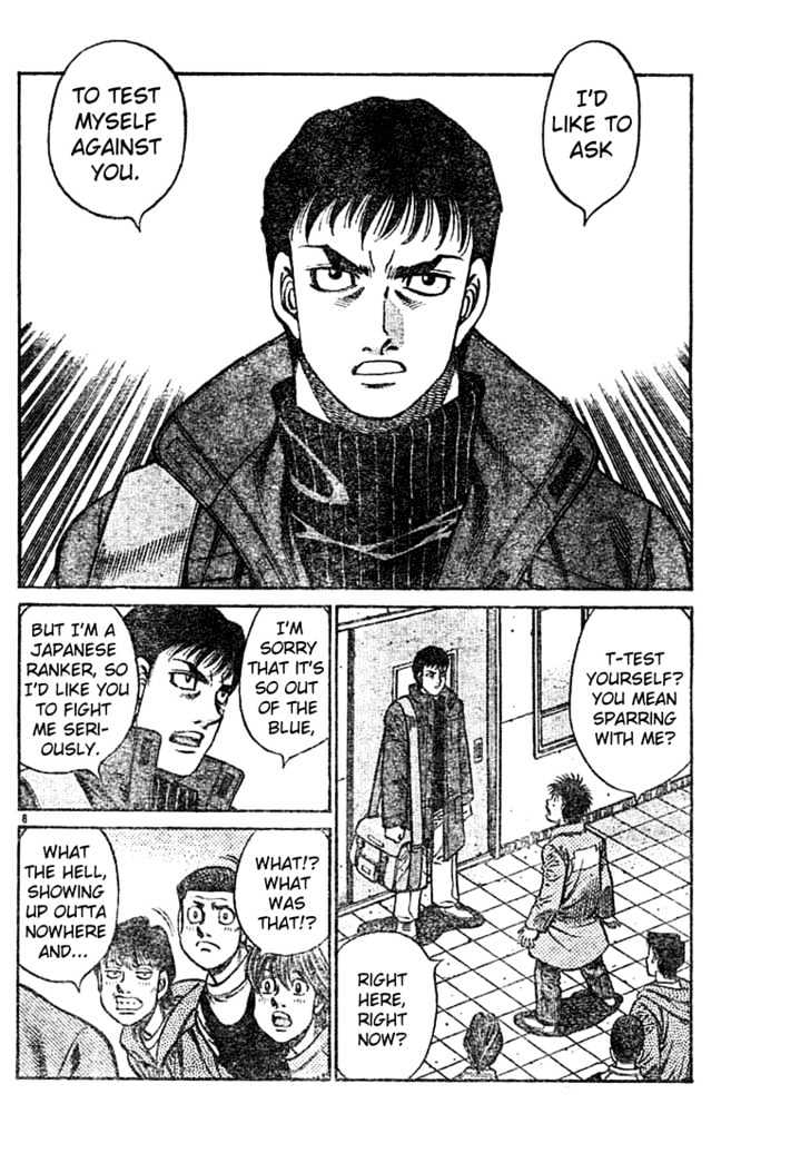 Hajime no Ippo Chapter 759 page 8 - Chapter 759 : Dojo challenge