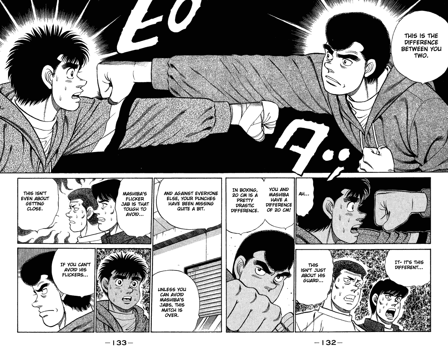 Hajime no Ippo Chapter 76.2 page 10 - Chapter 76 v2 : The Distance of 20 Centimeters
