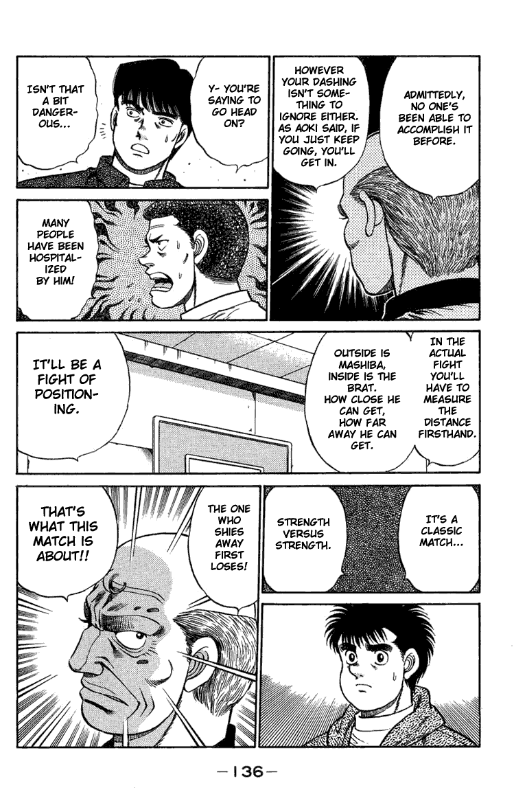 Hajime no Ippo Chapter 76.2 page 13 - Chapter 76 v2 : The Distance of 20 Centimeters