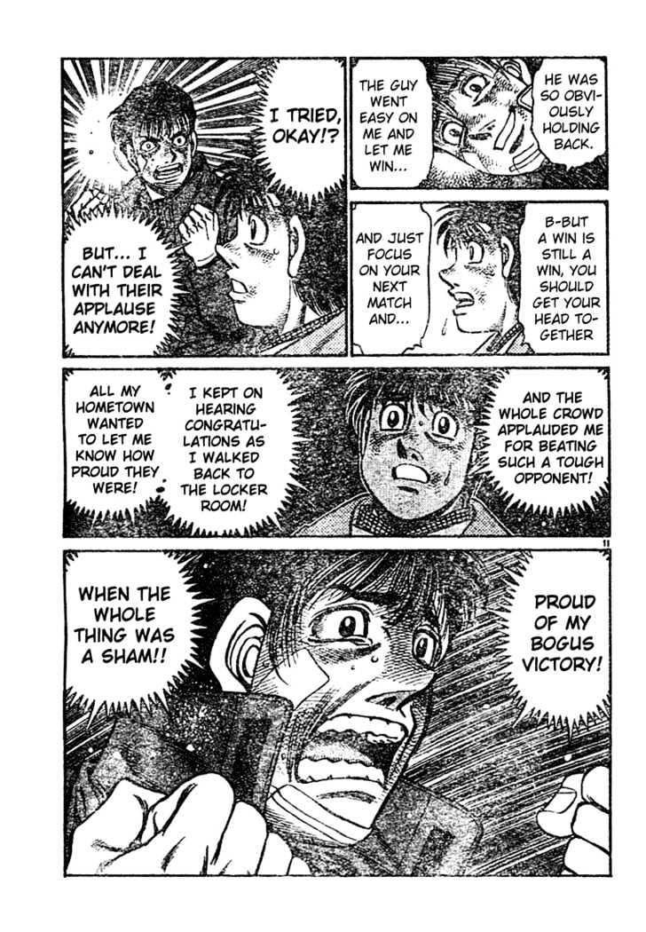 Hajime no Ippo Chapter 760 page 10 - Chapter 760 : Magic inside the ring