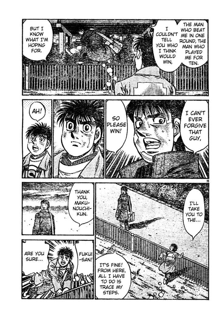 Hajime no Ippo Chapter 760 page 14 - Chapter 760 : Magic inside the ring
