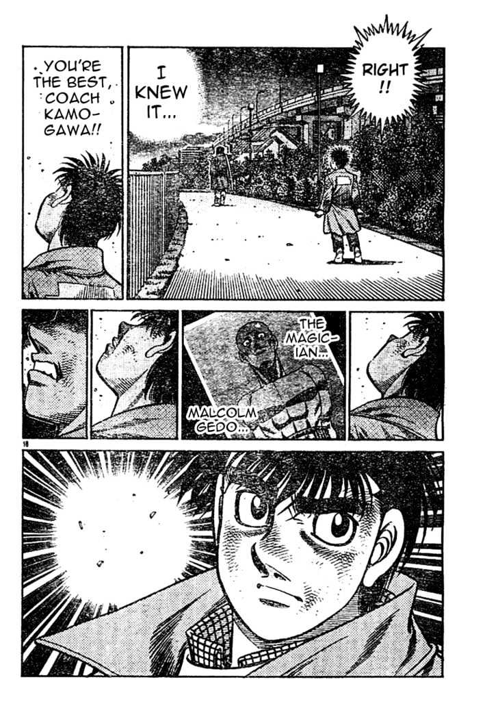 Hajime no Ippo Chapter 760 page 17 - Chapter 760 : Magic inside the ring