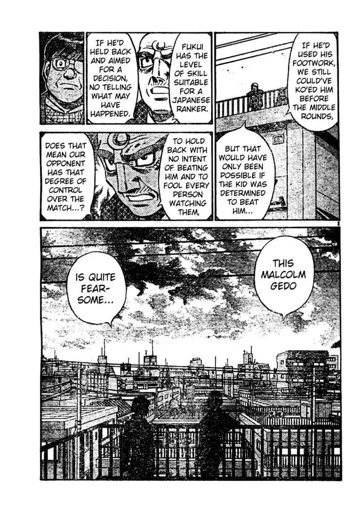 Hajime no Ippo Chapter 760 page 3 - Chapter 760 : Magic inside the ring