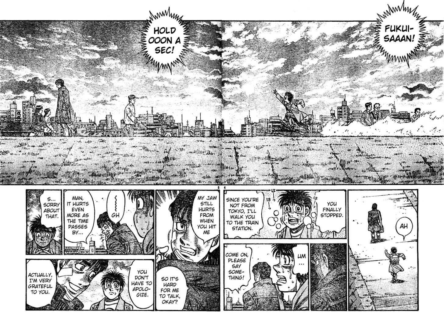 Hajime no Ippo Chapter 760 page 4 - Chapter 760 : Magic inside the ring