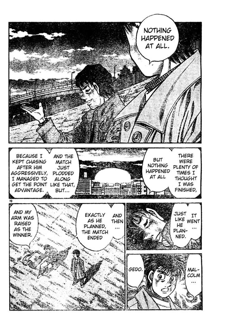 Hajime no Ippo Chapter 760 page 9 - Chapter 760 : Magic inside the ring