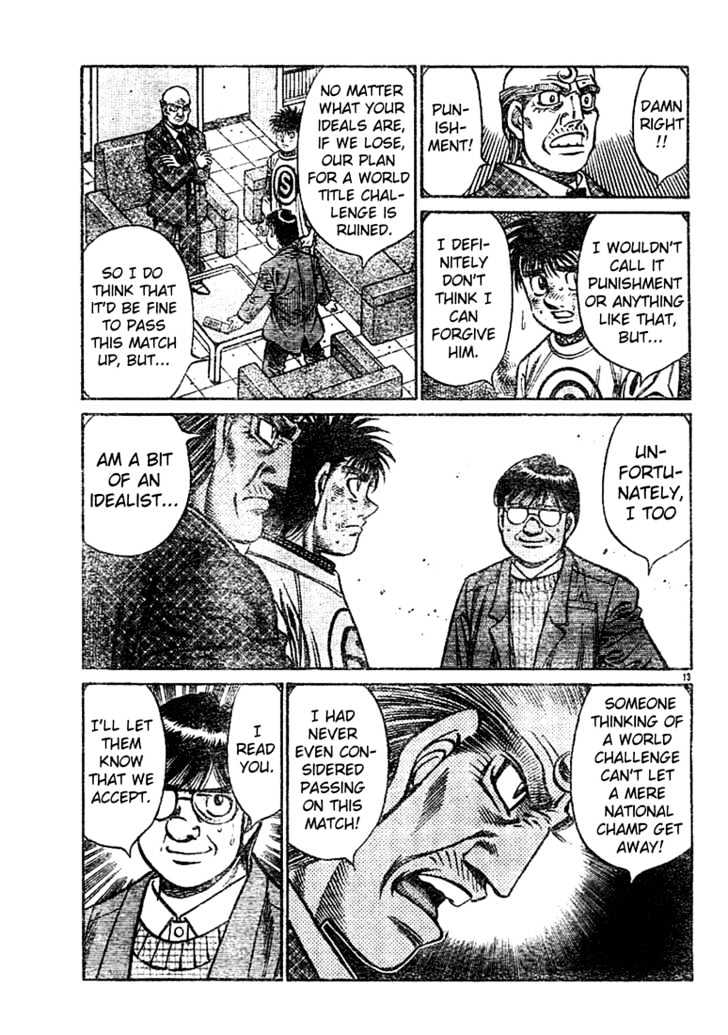 Hajime no Ippo Chapter 761 page 12 - Chapter 761 : Nature of the magic