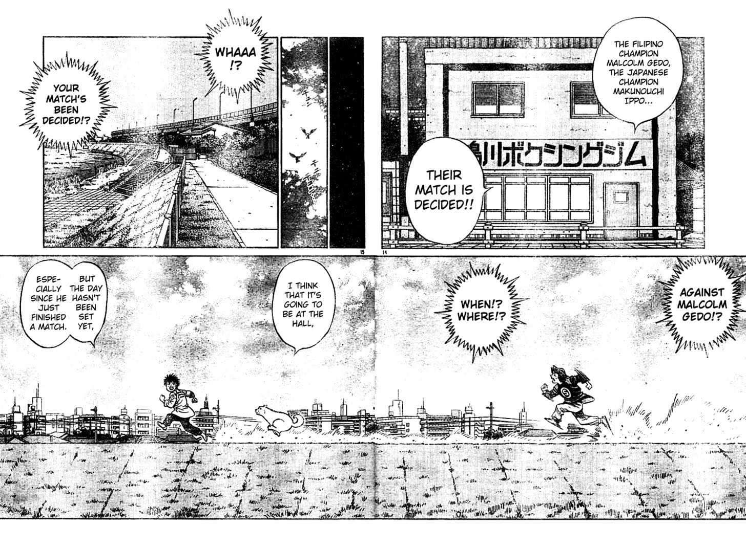 Hajime no Ippo Chapter 761 page 13 - Chapter 761 : Nature of the magic