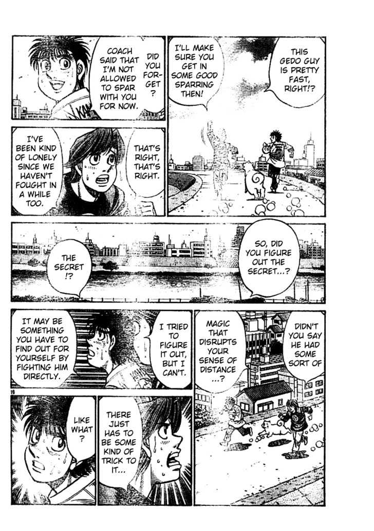 Hajime no Ippo Chapter 761 page 14 - Chapter 761 : Nature of the magic