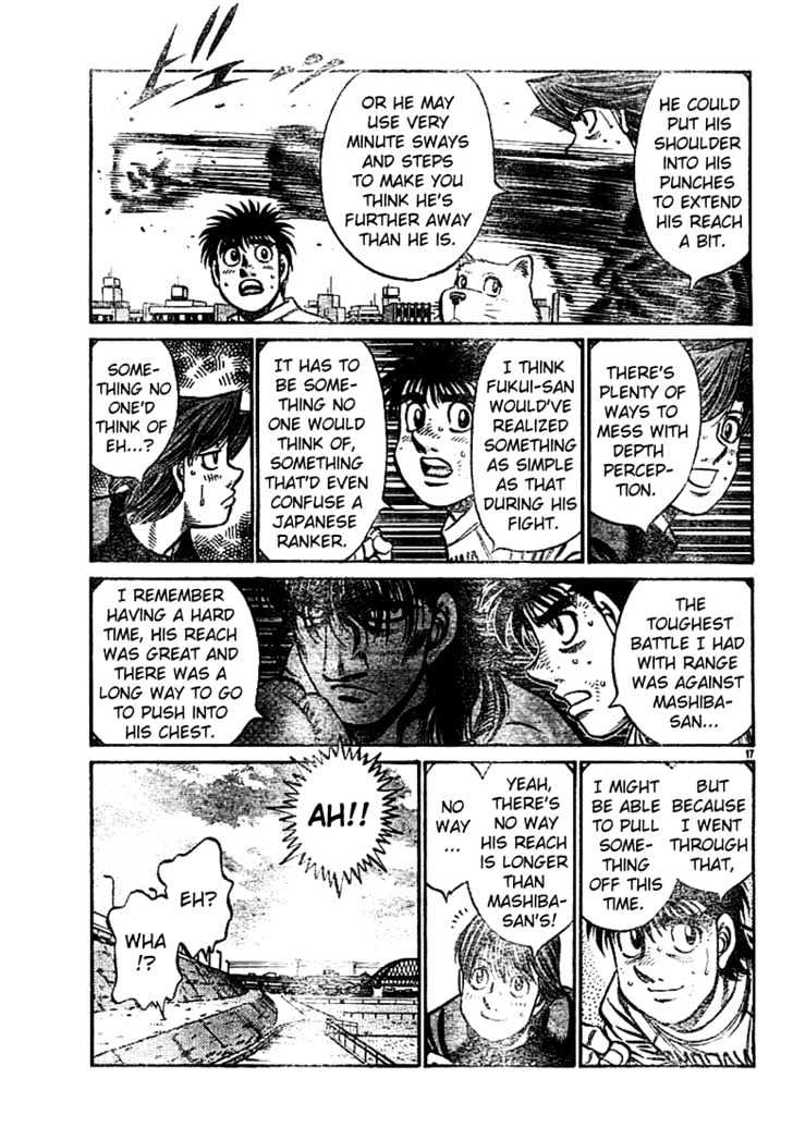 Hajime no Ippo Chapter 761 page 15 - Chapter 761 : Nature of the magic