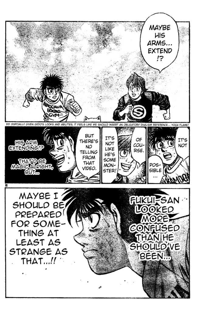 Hajime no Ippo Chapter 761 page 16 - Chapter 761 : Nature of the magic