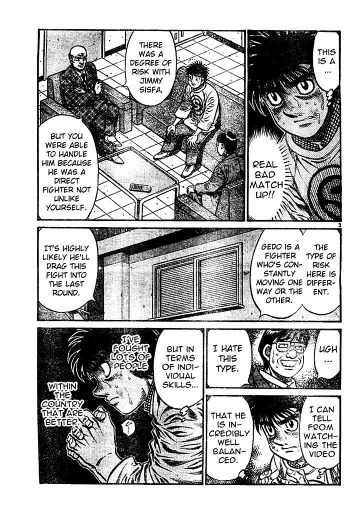 Hajime no Ippo Chapter 761 page 3 - Chapter 761 : Nature of the magic