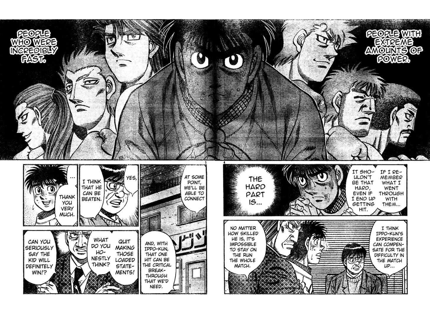 Hajime no Ippo Chapter 761 page 4 - Chapter 761 : Nature of the magic
