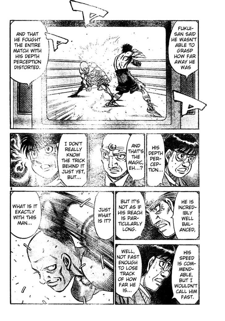 Hajime no Ippo Chapter 761 page 7 - Chapter 761 : Nature of the magic