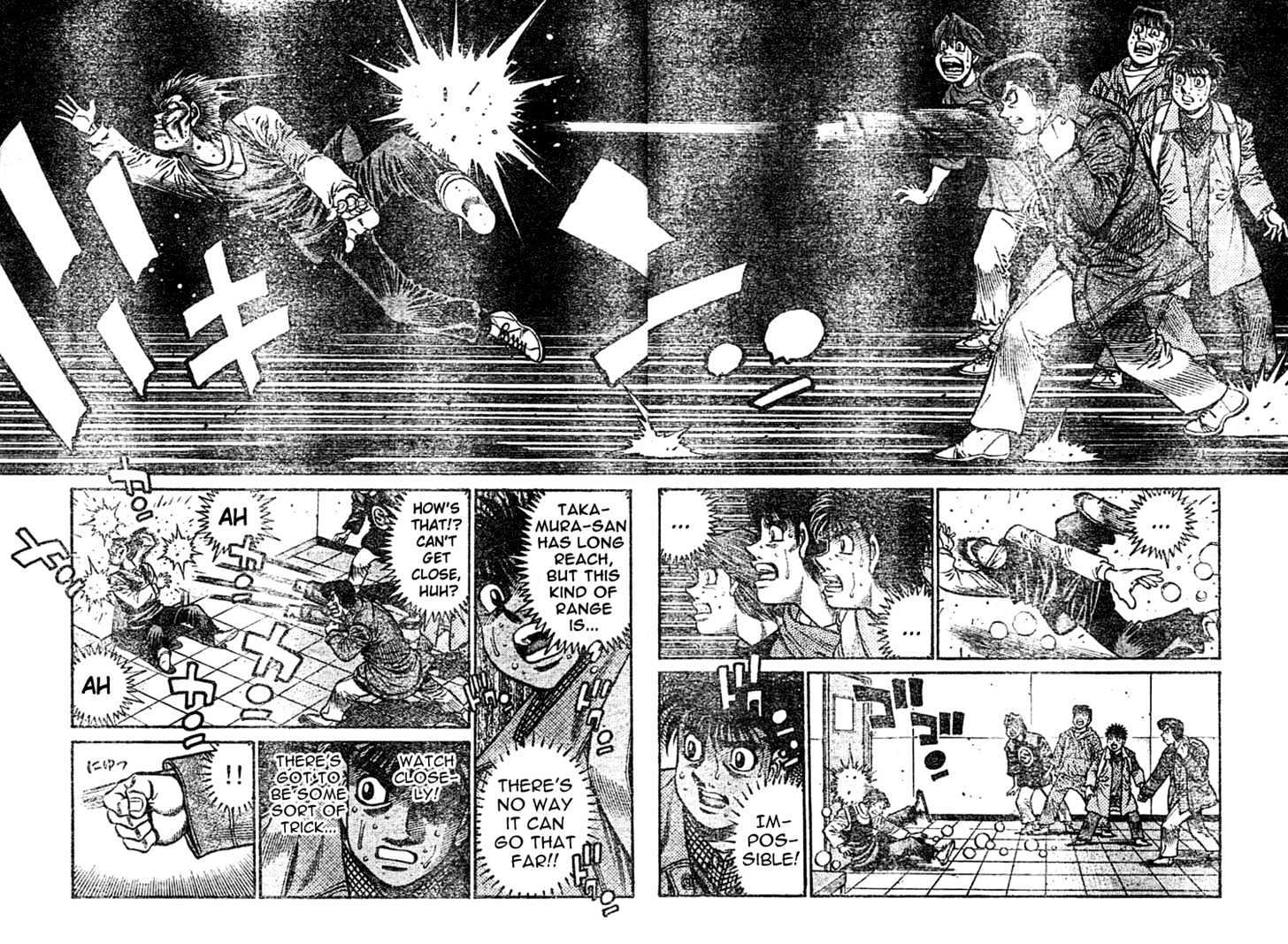 Hajime no Ippo Chapter 762 page 14 - Chapter 762 : Extending? Shrinking?