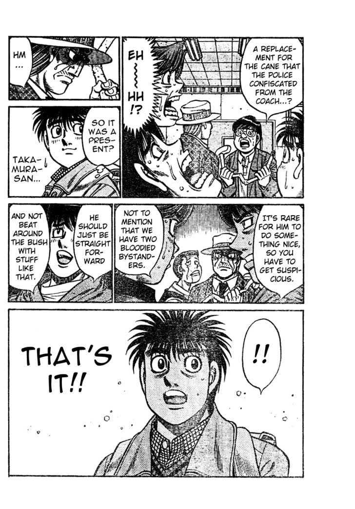 Hajime no Ippo Chapter 762 page 17 - Chapter 762 : Extending? Shrinking?