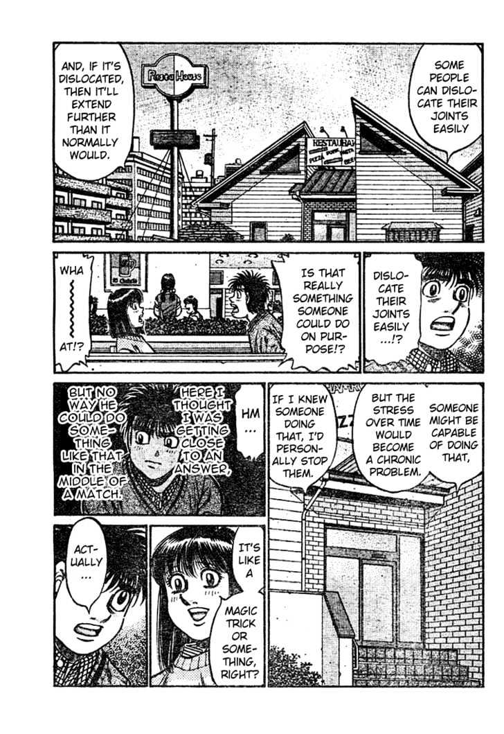 Hajime no Ippo Chapter 762 page 3 - Chapter 762 : Extending? Shrinking?