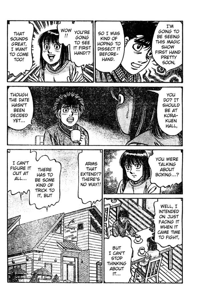 Hajime no Ippo Chapter 762 page 4 - Chapter 762 : Extending? Shrinking?
