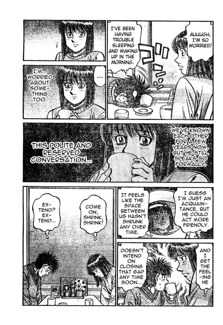 Hajime no Ippo Chapter 762 page 5 - Chapter 762 : Extending? Shrinking?