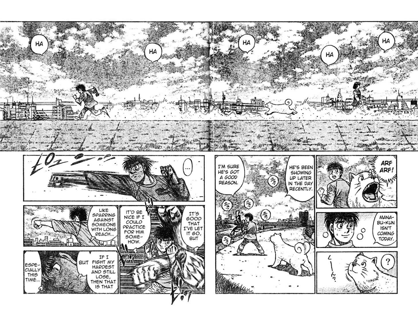 Hajime no Ippo Chapter 763 page 11 - Chapter 763 : Outside training