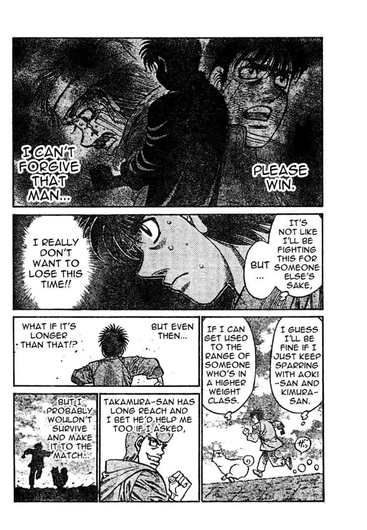 Hajime no Ippo Chapter 763 page 12 - Chapter 763 : Outside training