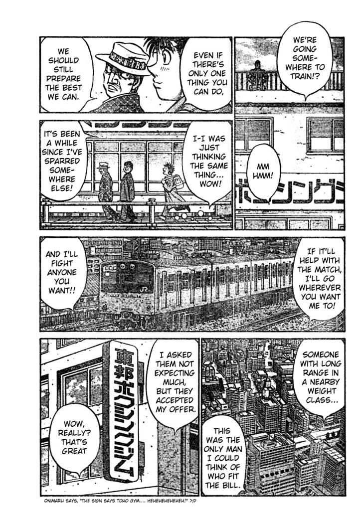 Hajime no Ippo Chapter 763 page 13 - Chapter 763 : Outside training