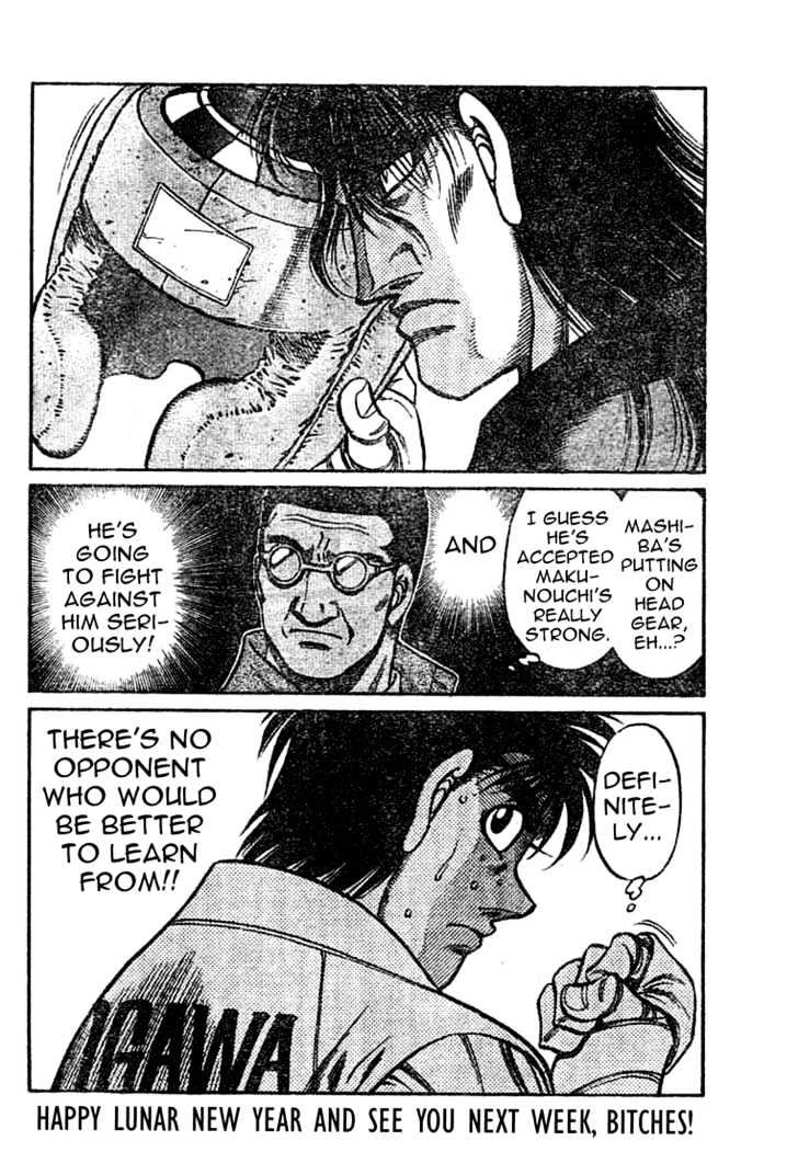 Hajime no Ippo Chapter 763 page 16 - Chapter 763 : Outside training