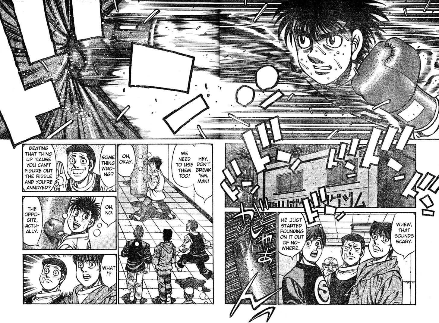 Hajime no Ippo Chapter 763 page 2 - Chapter 763 : Outside training